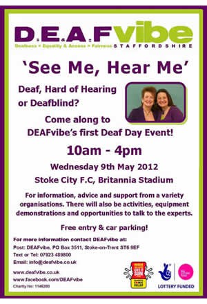 DEAFvibe See Me Hear Me Deaf Day Event 2012