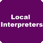 Link to Local Interpreters information. 